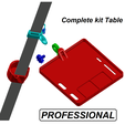 Cattura3c.png Surfcasting Sand Pod Upgrade Kit 30x30x3 – Adjustable Side Table & Rod Holders
