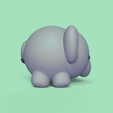 Cod2333-RoundBabyElephant-3.jpg Round Baby Elephant