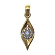 Bubble-cluster-Mirored-Open-link-Leaf-pendant-01.jpg Алмазный кластер витой лист кулон залог и шарм 3D печать модели
