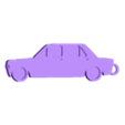 fiat-128.stl STL file MEGAPACK 48 VARIOUS CAR KEY RINGS・3D printing template to download