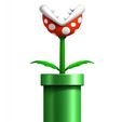 0b6ef61b10902af907f75c140d9f109e_preview_featured.jpg Free STL file Mario bros plant・3D printing idea to download, goncastorena