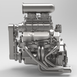 Chevy.SB.Supercharged.012.png Supercharged SBC Small Block Chevy V8 Engine 1/8 TO 1/25 SCALE