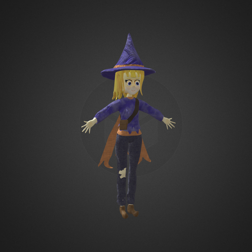 Lemon Drop Textured 3D model preview