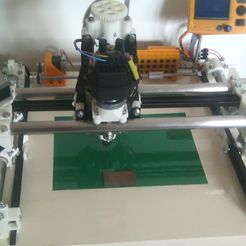 001.jpg CNC milling machine with LCD screen and SD card reader Firmware Marlin or GRBL