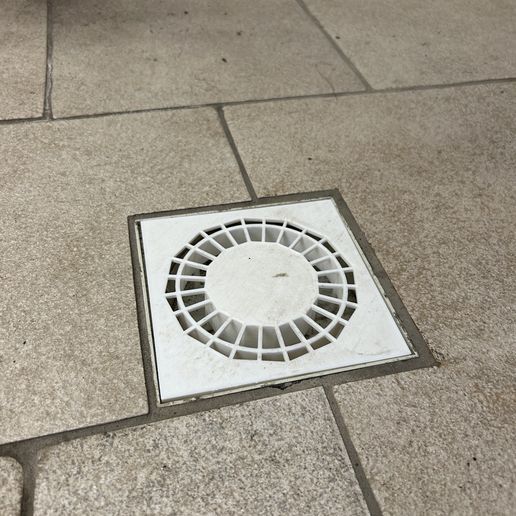 Sewer drain 3D model