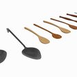 10.jpg Spoon 3D Model Collection