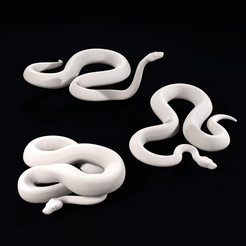 Wall art - Google Snake by z.B Max Mustermann, Download free STL model