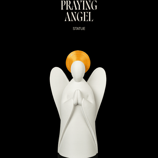 Praying Angel - Statue