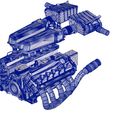 v10enginelambo8.jpg Lamborghini Huracan V10 Engine 3D Print