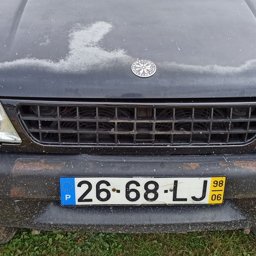 Opel Frontera Logo Vegvísir 3D model