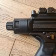 20230318_145400.jpg Sig Sauer MPX or MCX .177 HPA PCP Picatinny Rail adapter and Plain Collar