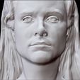 DoloresPrintWhite_0003_Layer 3.jpg 西部世界》中的 Dolores Abernathy 埃文-蕾切尔-伍德半身像