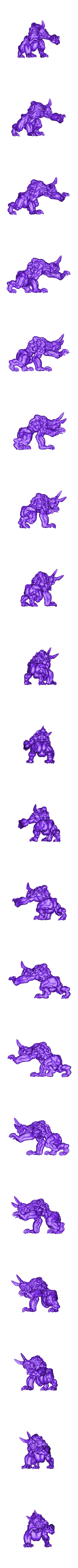 Hound2.stl Höllenhunde