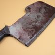 IMG_3955.jpg Cyberpunk 2077 Butcher's Cleaver Knife Prop Cosplay