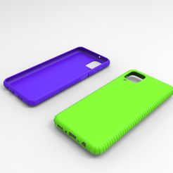 GRIP.jpg STL file SAMSUNG GALAXY A12 TPU GRIP CASE・3D printer model to download