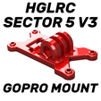 hglrc-sector-5-v3-gopro-mount.png HGLRC Sector 5 V3 Generic Gopro Mount