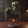 sadasdas.jpg Skull Chain Planter Holder