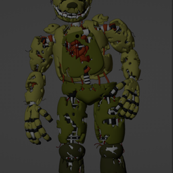 Blender-C__Users_Adoreil123_Downloads_Springtrap.blend-9_26_2023-6_18_08-PM.png Fichier STL Figurine réaliste de piège à ressort・Modèle pour imprimante 3D à télécharger