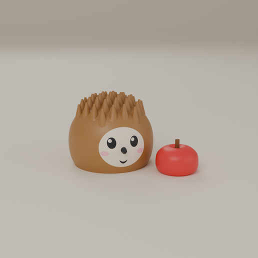 Hedgehog Place Card Holder | Autumn Thanksgiving Table | No Supports