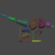 7.png Godzilla (2014) Swimming Pose