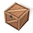 1117.jpg DOWNLOAD WOODEN BOX FOR 3D PRINTING OBJ 3D AND FBX WOODEN BOX
