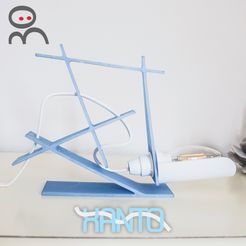 xcover.jpg STL file XANTO - table lamp・Design to download and 3D print