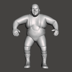 Screenshot-986.png Archivo STL WWE WWF LJN Style King Kong Bundy Figura・Modelo de impresión 3D para descargar