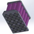 3.JPG Archivo STL Bateria 3x5 18650・Objeto de impresión 3D para descargar