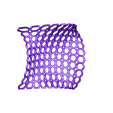 HexagonalWaveChair.stl Chaise à vagues hexagonale