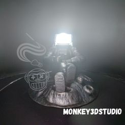 eR Fichier STL astronauta velador・Modèle pour imprimante 3D à télécharger, monkey3Dstudio