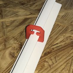 Gleiter.JPG Descargar archivo 3D gratis Curtains T-Rail Gliders / Gardinen Gleiter T-Schiene・Modelo para la impresora 3D