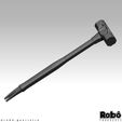 GHOST-NIGHTWAR-COD-MW22-BREACHING-TOOL-SLEEDHAMMER-06.jpg Ghost Sledge Hammer - Outil de brèche pour Cosplay - Modèle STL fichier d'impression 3D