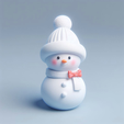 Mr-Snowman.png Little Snowman with Christmas Tree