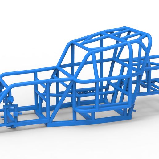 Frame of Mod Lite Race car Scale 1:25