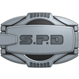 SPD.png Dekaranger / Power Ranger Spd Belt Buckle
