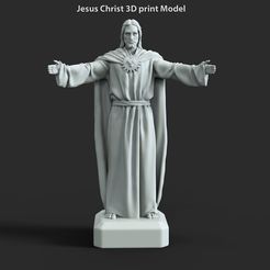 JCvol3_Statue_k1.jpg Archivo 3D Estatua de Jesucristo vol3・Plan de impresión en 3D para descargar