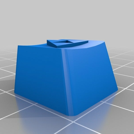 Triforce | Standard | Cherry-MX Keycap 3D model