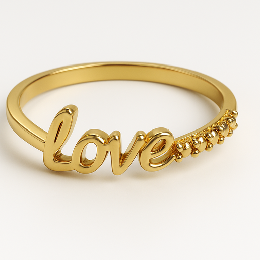Love Ring 3D model