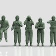 1.1105.jpg Tank Crew WW2 Russia 3D print model