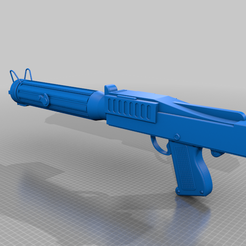 1_1_BOBF_DC15s_no_stock.png Download free STL file Star Wars DC15-S blaster rifle without stock from Book of Boba Fett in 1:12 1:6 and 1:1 scale • 3D printer model, josuefett