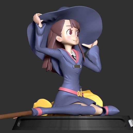 🧙‍♀️ Akko - Little Witch・ 3D File for 3D printing・Cults