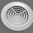 vent3.10.png Circular Vent Grille 140mm - Replacement Part