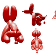 Balloon_Dog_Render_2.png Pooping Balloon Sausage Dog