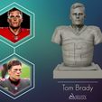 01.jpg Tom Brady with Tampa Bay Buccaneers Jersey 3D print model