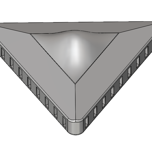 🛸 TRIANGULAR UFO・Free STL File for 3D printing・Cults
