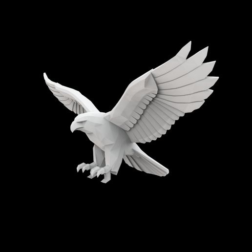 🦅 Hawk Eagle 3D Print Model・ 3D File for 3D printing・Cults