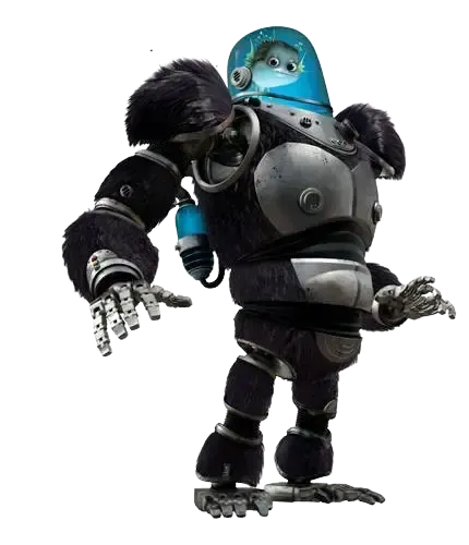 Mr. Vil - 3D figure of Megamente's faithful assistant 🐟🧠 3D model