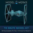 Tie-Brute-Graphic-2.jpg Tie Brute 1/72 Scale Model Kit