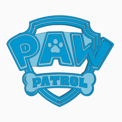 Fichier STL Emporte pièce Pat-patrouille (Paw Patrol) 🐾・Objet