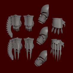 3D printing Power Gauntlets・Cults